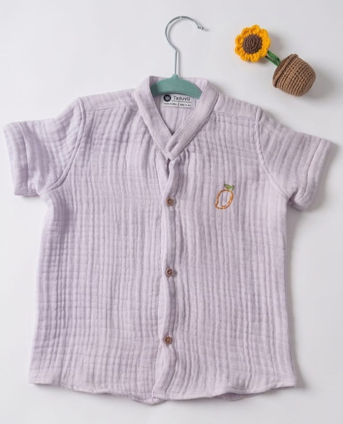 1 Cozy crinkle muslin shirts